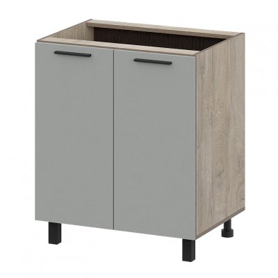 Шкаф кухонный напольный 70 см Этна 7с17с2 (Софт Грей)
