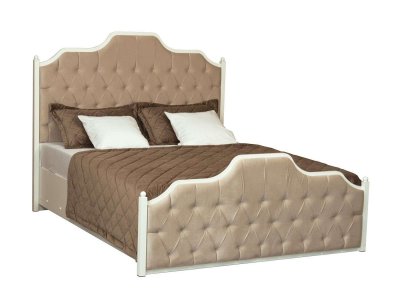 61.07 Кровать с ортопедическим основанием Бэлла 1400 Белый