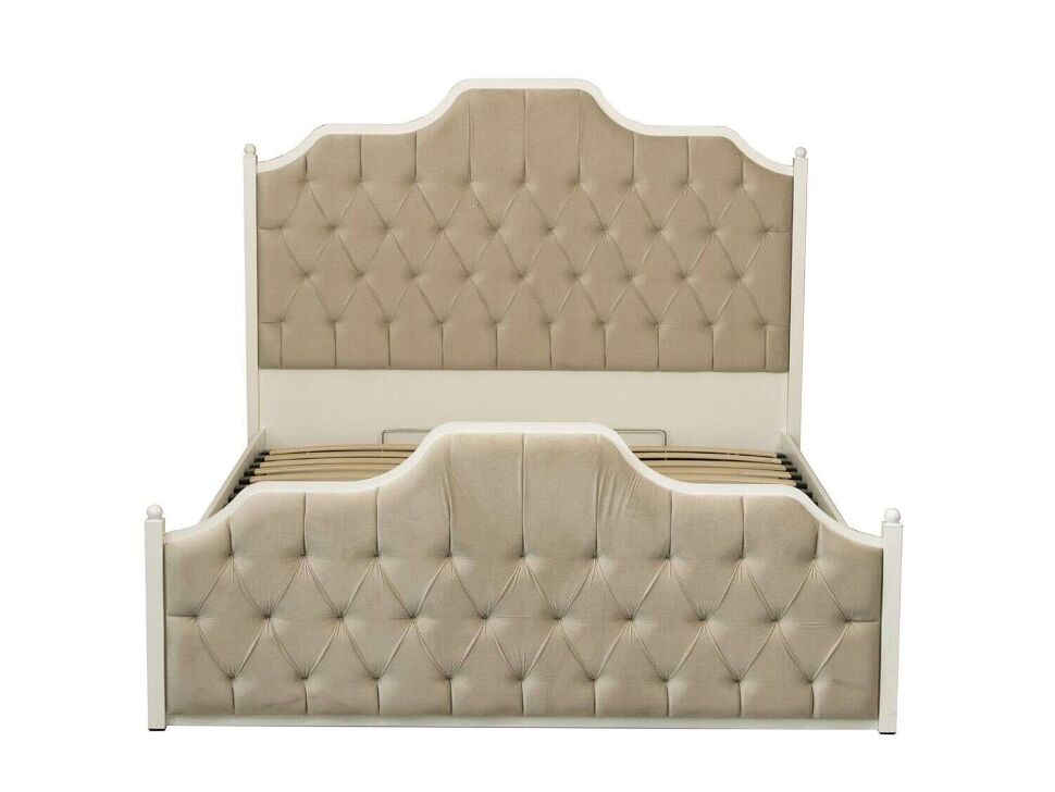 61.07 Кровать с ортопедическим основанием Бэлла 1400 Белый