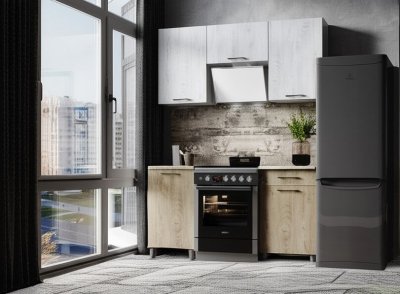 Кухня Палермо 1,6 м с окапом