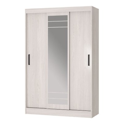 Шкаф-купе Тео ШКК-02 (Мебелони) Ясень белый