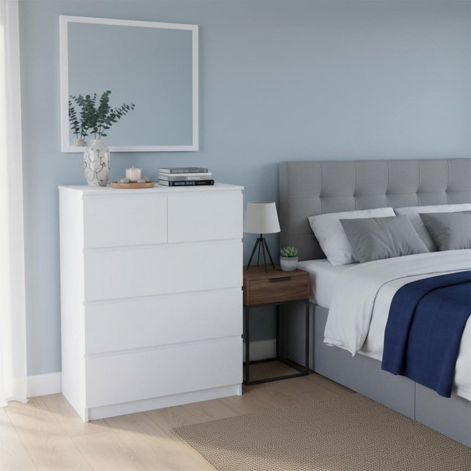 Комод Т-5Р Белый