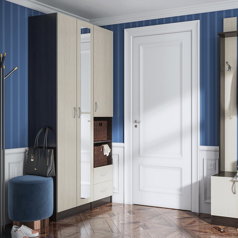 Шкаф-пенал Вега ШП (Интерьер Центр) Венге