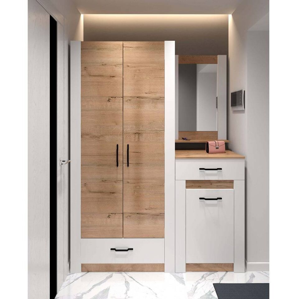 Шкаф двухстворчатый для одежды Ева 5 М1