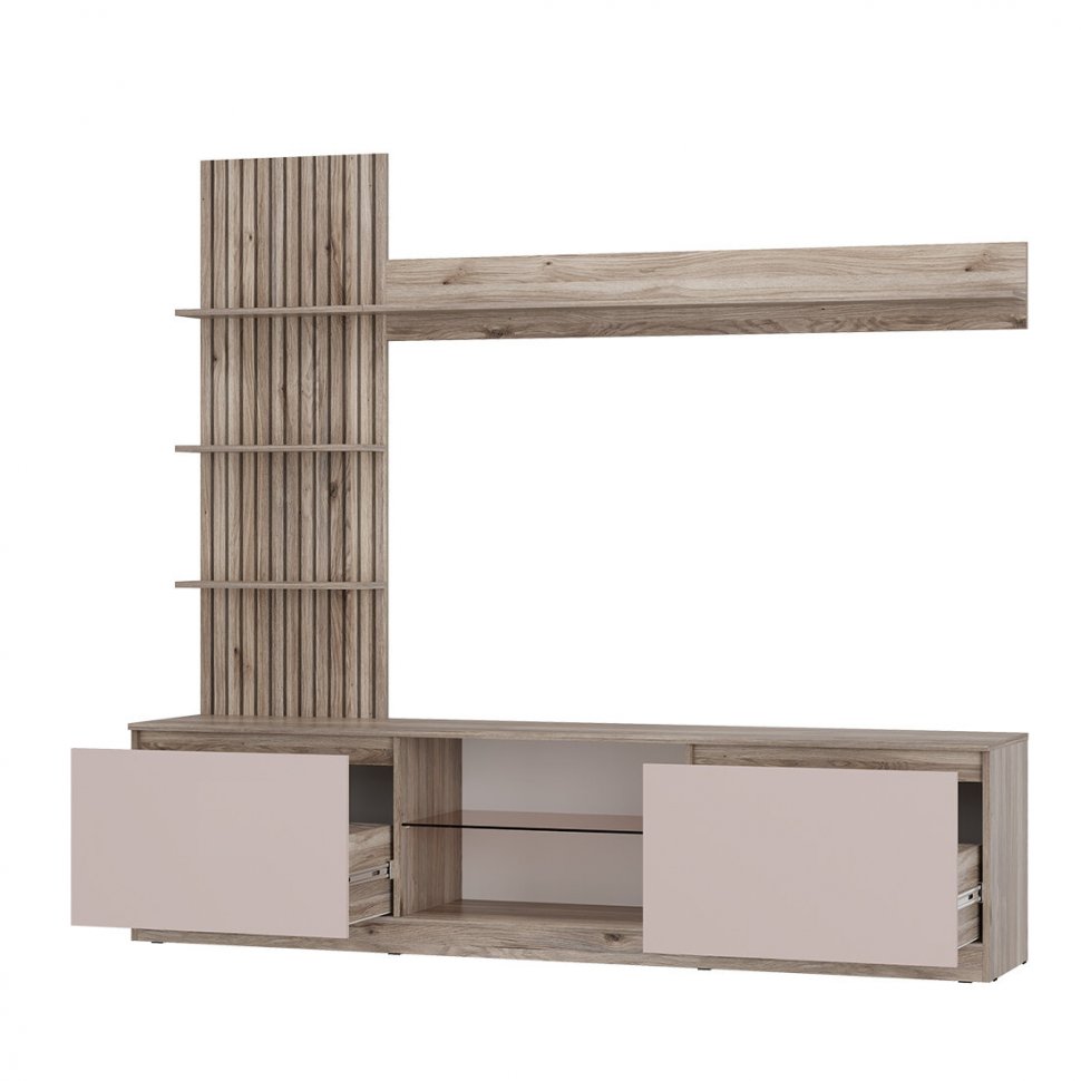 Гостиная Рио (БТС) Дуб смоки / Кашемир