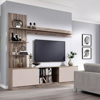 Гостиная Рио (БТС) Дуб смоки / Кашемир