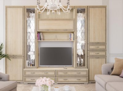 Гостиная Ливорно DOMANI (Дуб Сонома) Комплект 4