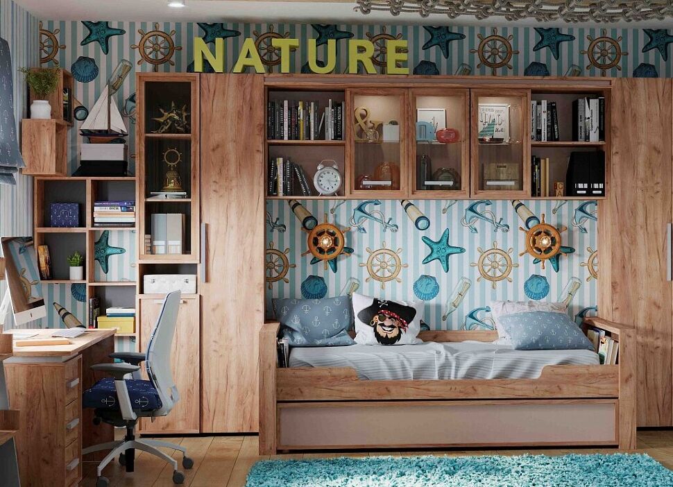 Шкаф для белья Nature 83 Глазов-мебель