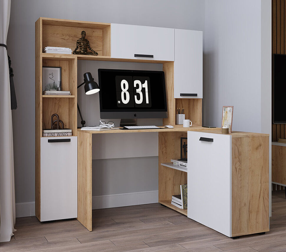 Полка 1200 Квартет-13 (ТЭКС) Белый