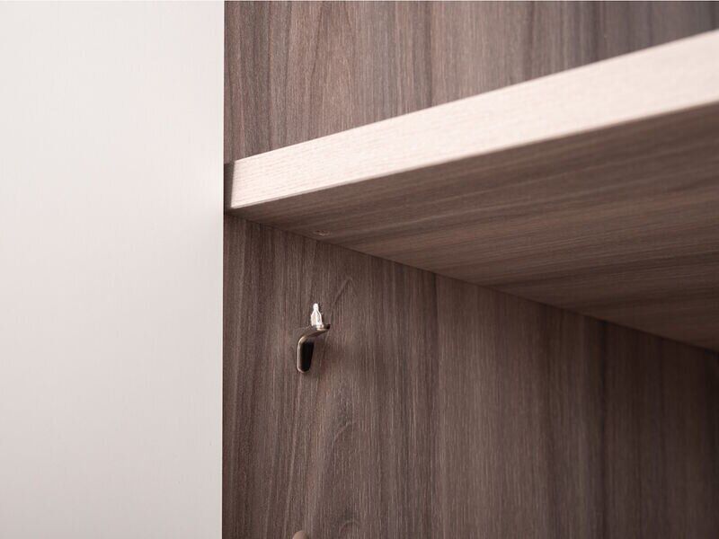 Роквуд шкаф-пенал 16.322.03 Эмили Блаш / Графит