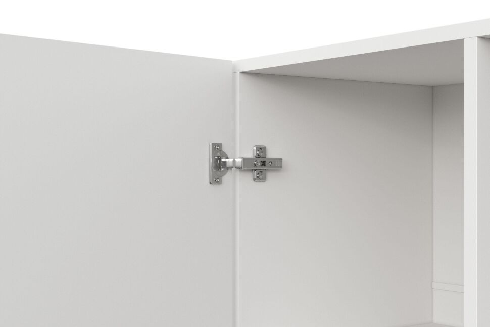 Шкаф трехстворчатый Бали, Белый