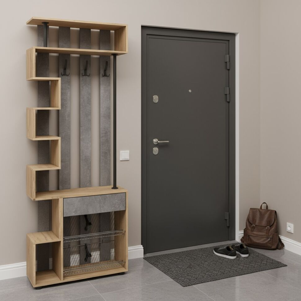 Прихожая Мини Лайт МЛ-1 дуб крафт/ателье