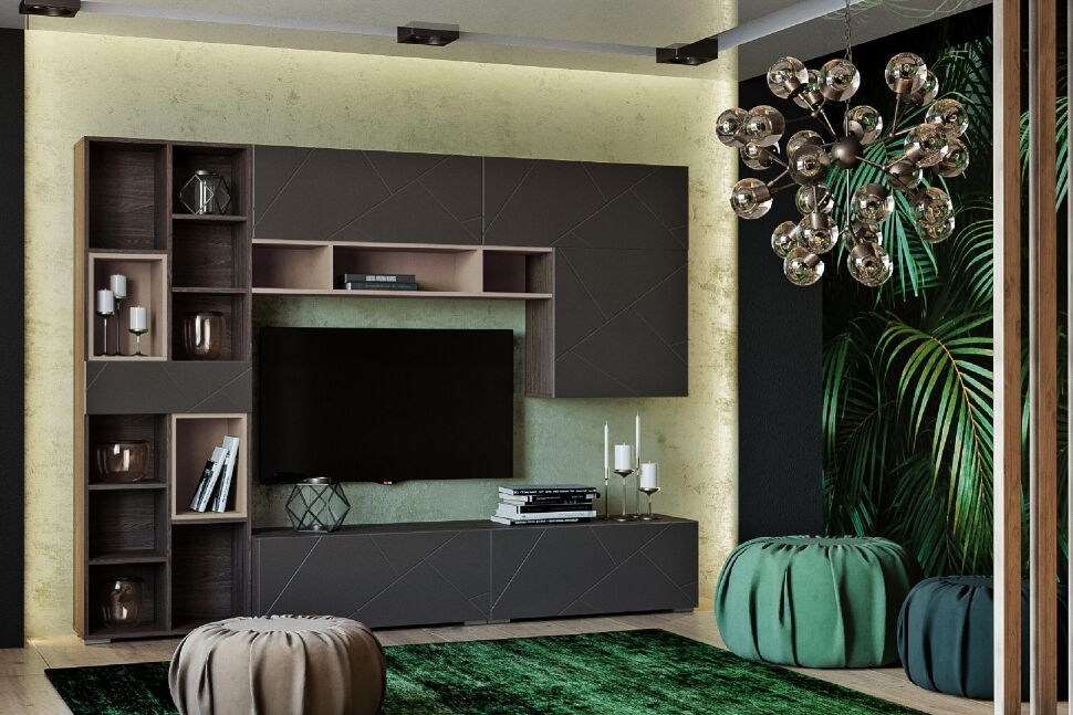 НМ 011.92 Полка навесная Summit / капучино