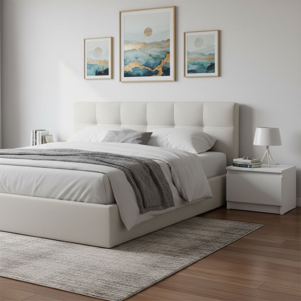 Тумба прикроватная Денвер (2 шт.), Белый