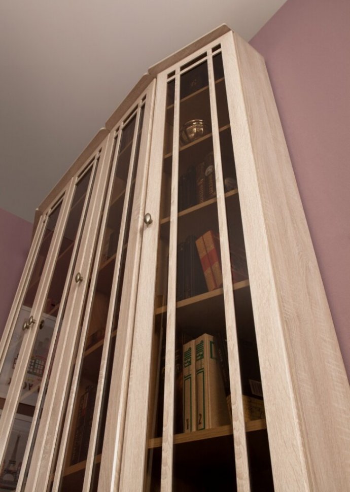 Шкаф для книг Глазов-мебель Sherlock 35 (скошенный правый)