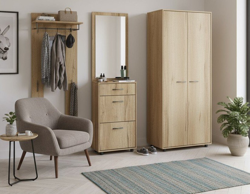 Прихожая ТП-2 + ПЗ-3 Дуб Делано