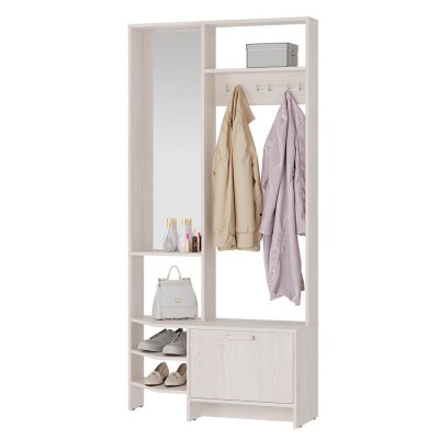 Прихожая Тео ПР-01, ясень белый