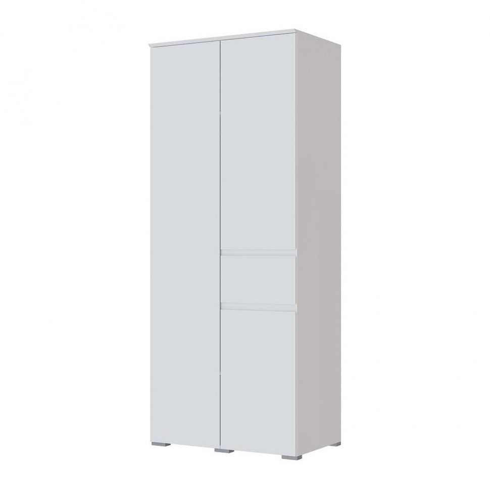 Шкаф 2-х створчатый Плейона (ТЭКС) Белый