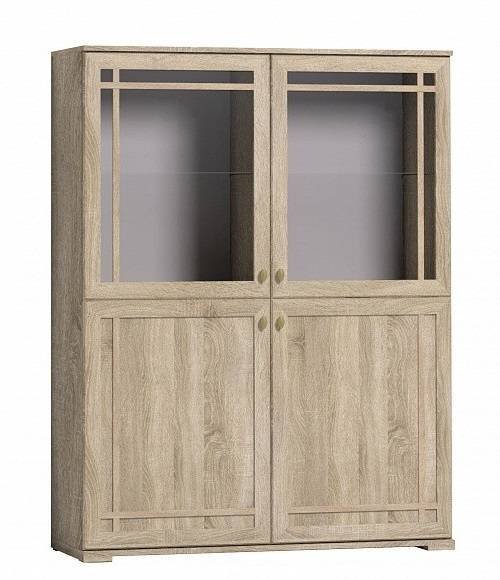 Шкаф-витрина Sherlock 22, дуб сонома