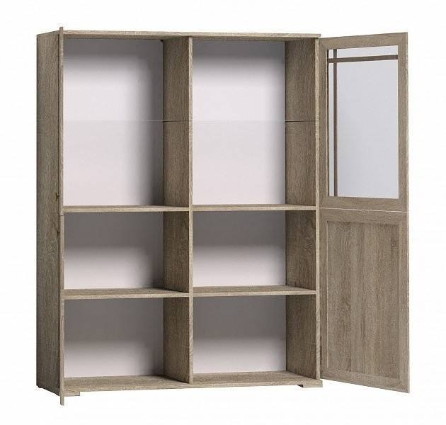 Шкаф-витрина Sherlock 22, дуб сонома