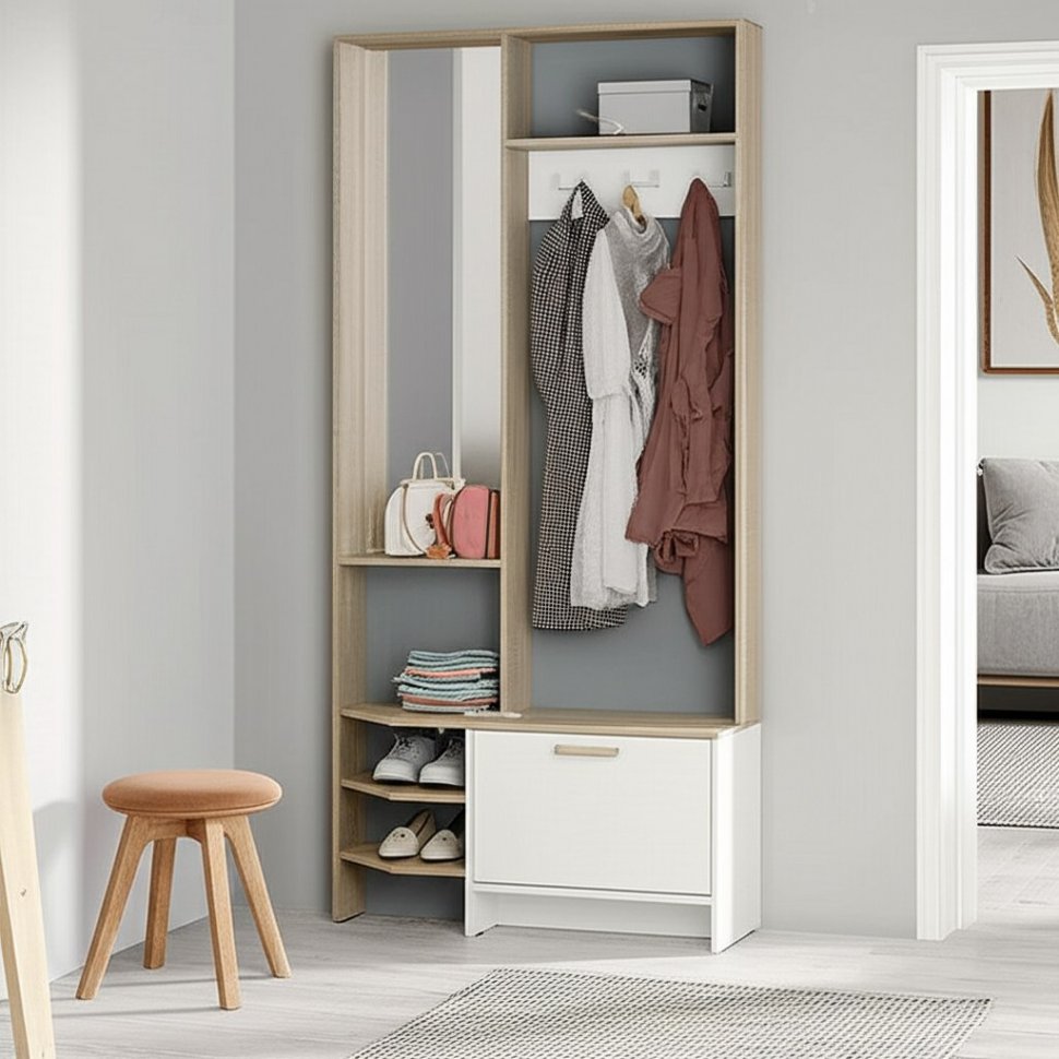 Прихожая Тео ПР-01, дуб сонома