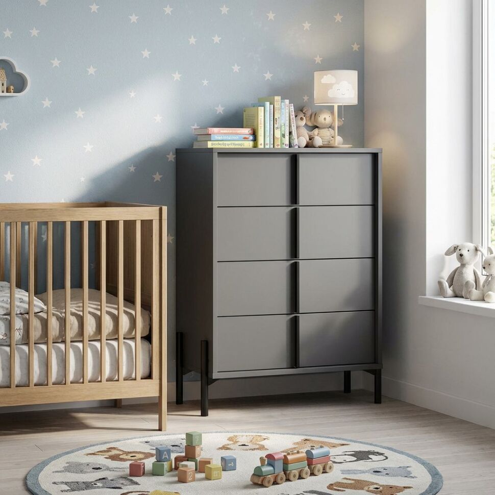 НМ 040.29 комод Тео Антрацит