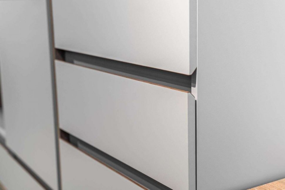 Комод 58.06 Гавана Кейптаун / Серый