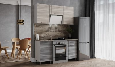 Кухня Бомбей, 1,6 м, с окапом