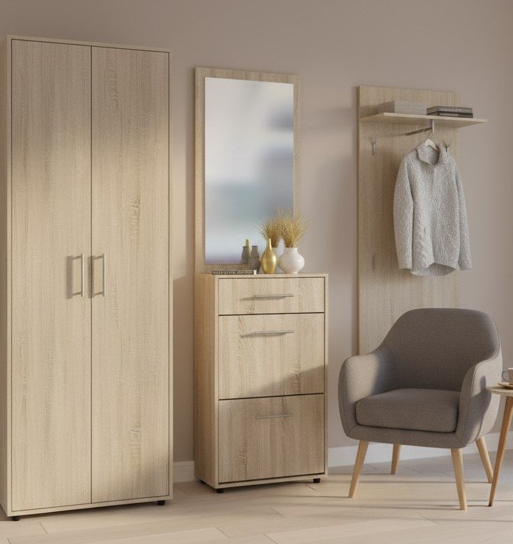 Прихожая ТП-2 + ПЗ-3 Дуб Сонома