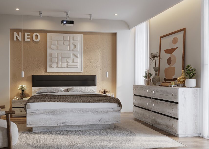 Комод Neo 455 (Глазов) Дуб Шавиниган