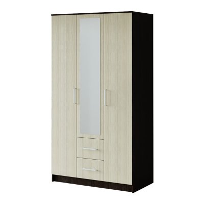 Шкаф Фиеста БТС (Венге) трехдверный