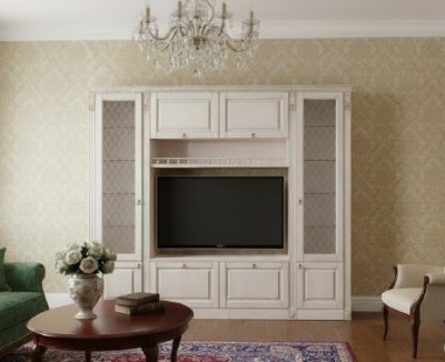 Гостиная Вероника-1 бодега светлый/ясень патина