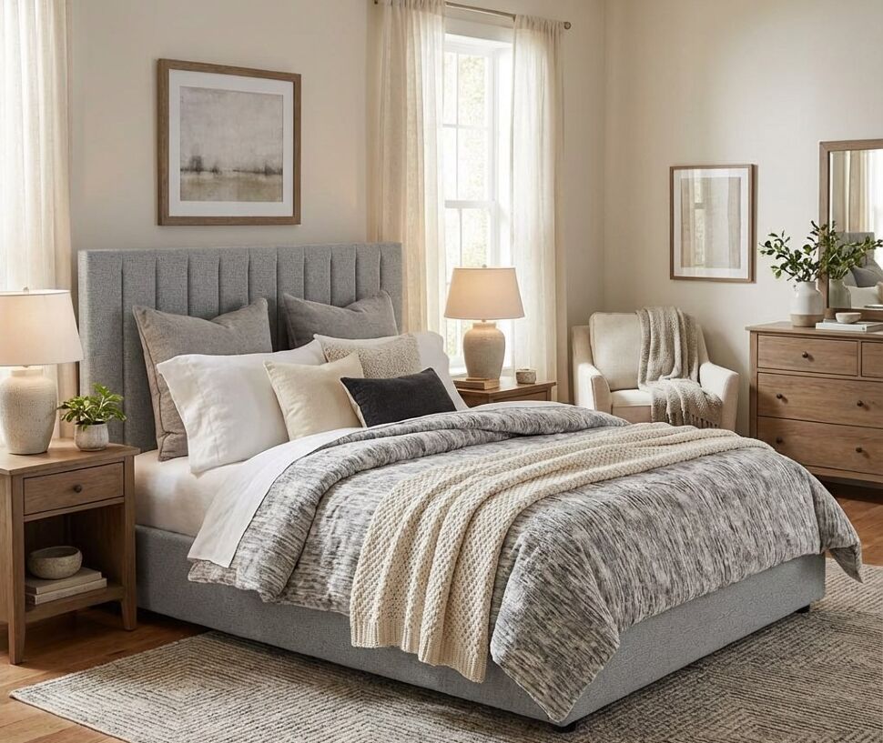 Кровать Ingrid 1800 модель 312 Анри 35