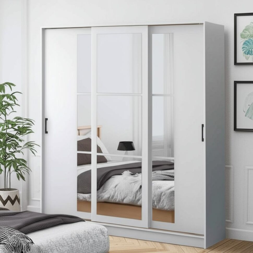 Шкаф-купе Стиль-2 (ТЭКС) 1600 Белый