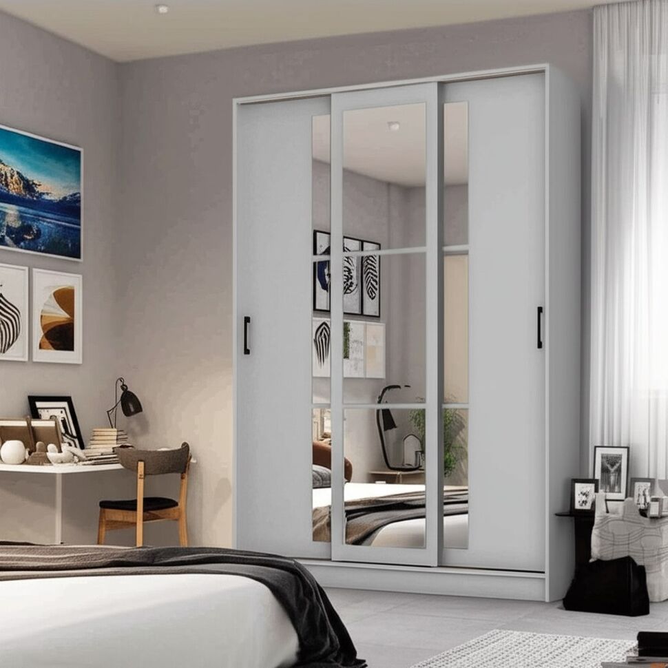 Шкаф-купе Стиль-2 (ТЭКС) 1600 Белый