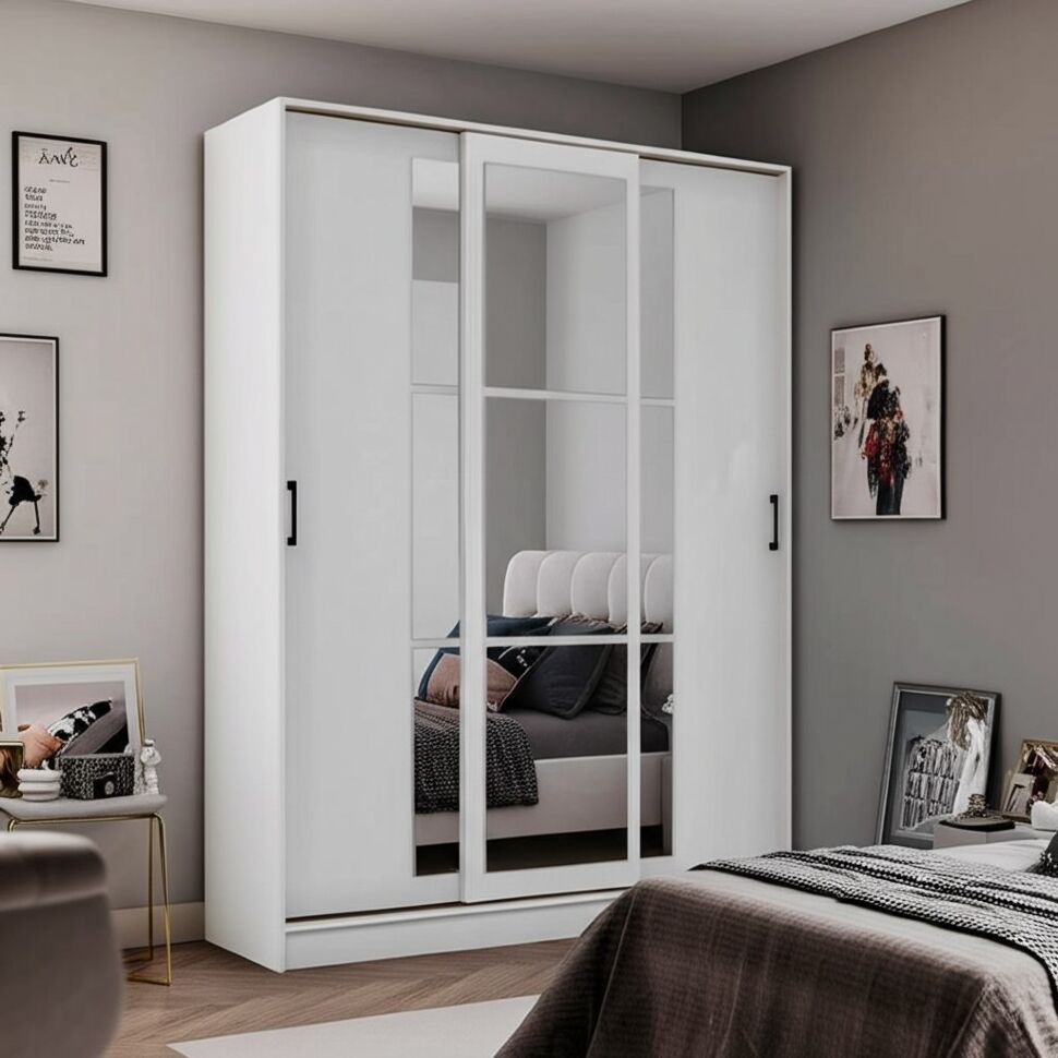 Шкаф-купе Стиль-2 (ТЭКС) 1600 Белый