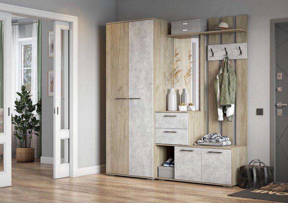 Шкаф  Бостон (Интерьер-Центр) ШК-800 двухдверный