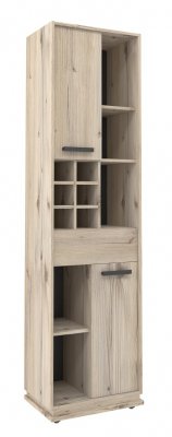 Шкаф МЦН Nature 2 (Гаскон пайн/Черный)