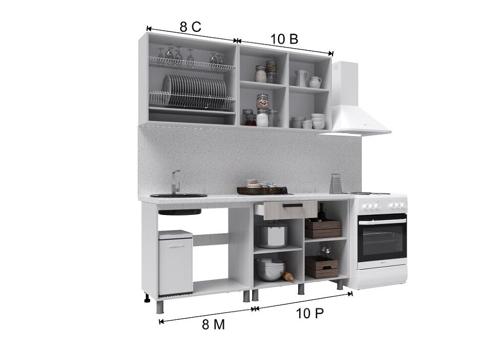Кухня Палермо 1,8 м