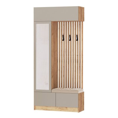 Мини-прихожая Руэлла, Дуб крафт золотой, Кашемир