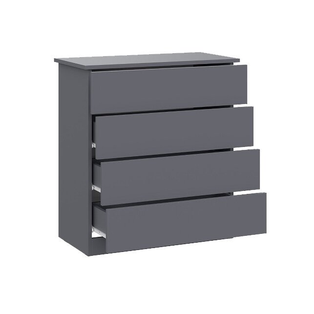 Комод Денвер КМ-4 (Графит серый)