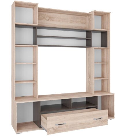 Стенка для гостиной Оскар-18 ТЭКС ОГЦС-1 (Дуб Сонома)