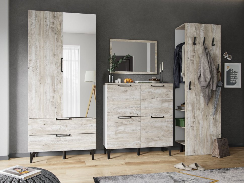 Шкаф двухдверный ЧШ-30 Чикаго (Домани) Дуб Юкон