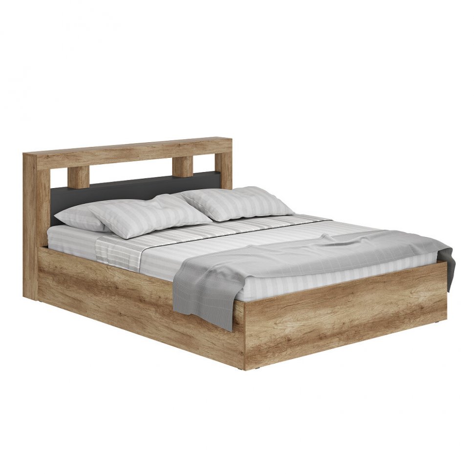 Кровать 160х200 Прима КР-16 (Мебелони) с реечным настилом