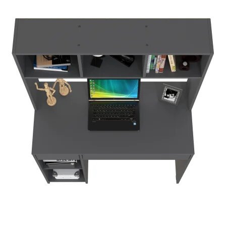 Комфорт Стол компьютерный 12.77 Темно-серый