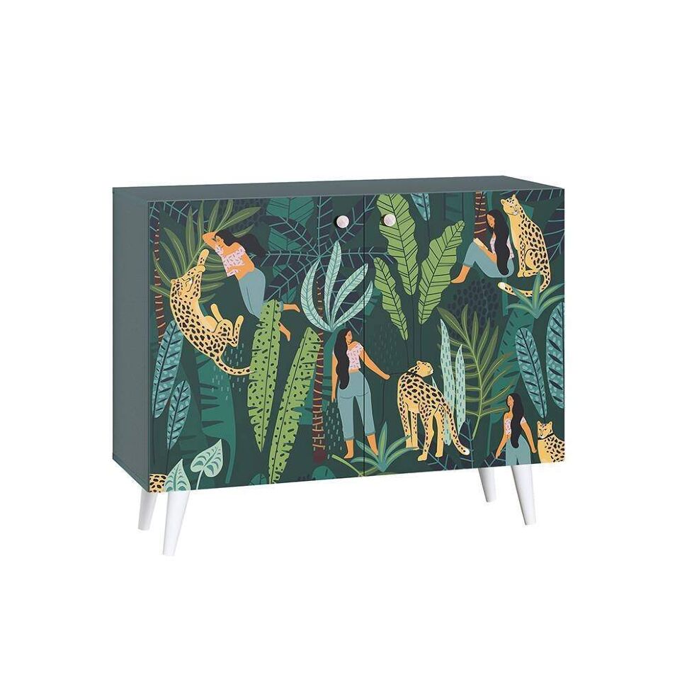 Либера комод 16.230.01 Пасифай / Белый PE шагрень