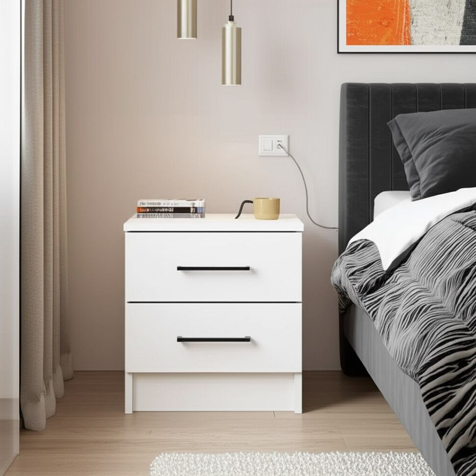 Тумба прикроватная Бали, Белый