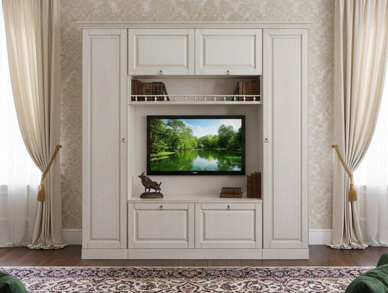 Гостиная Вероника-10 бодега светлый/ясень патина