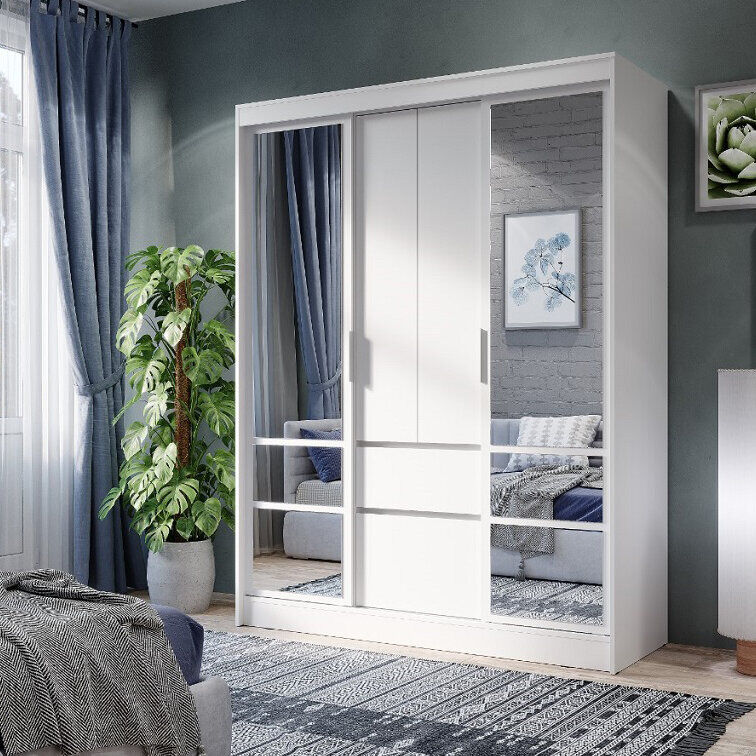 Шкаф-купе Симпл 1600 ШКК-06 (БТС) Белый