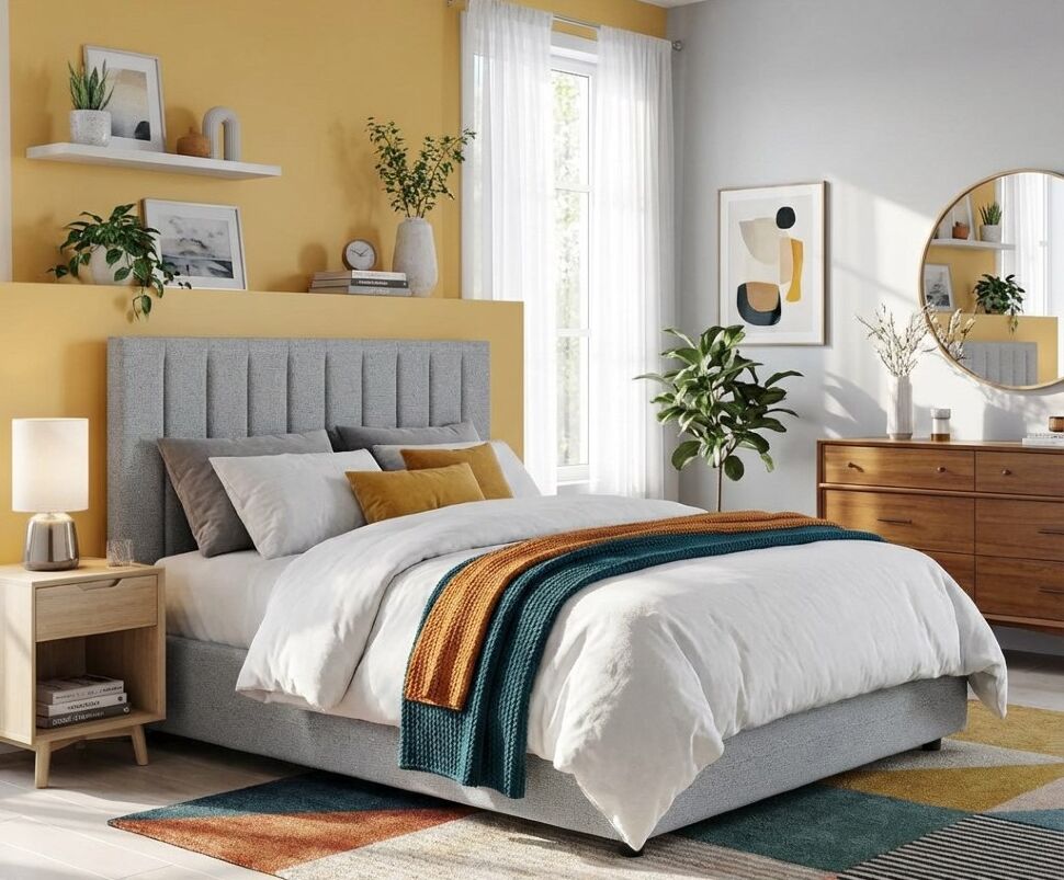 Кровать Ingrid 1600 модель 312 Анри 35